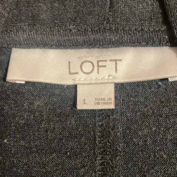 Loft duster/long cardigan. Size large. - Picture 2 of 6